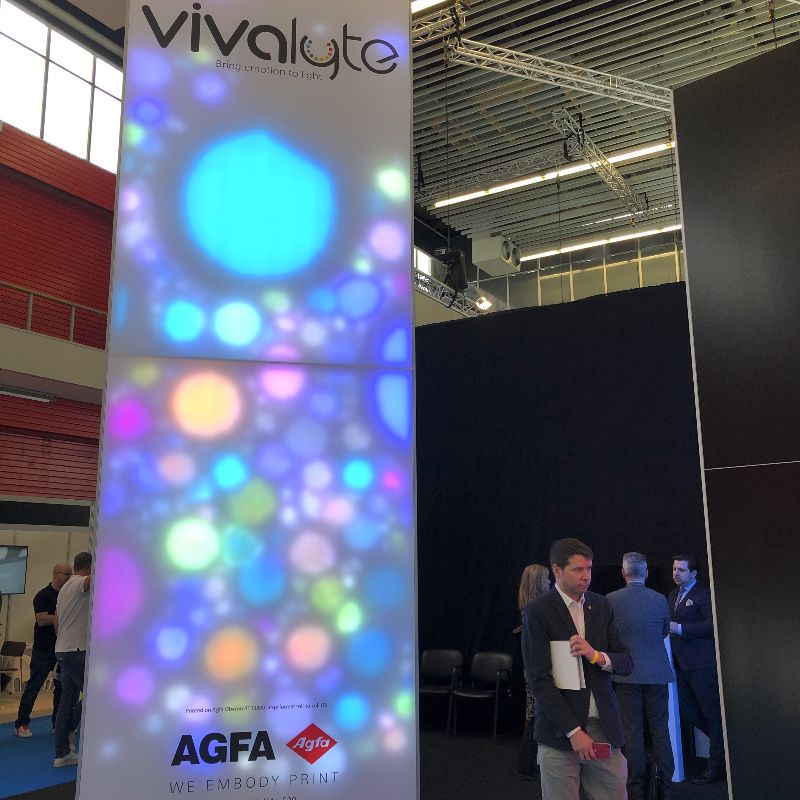 Dynamic Lightbox on FESPA ESE 2021 by Vivalyte